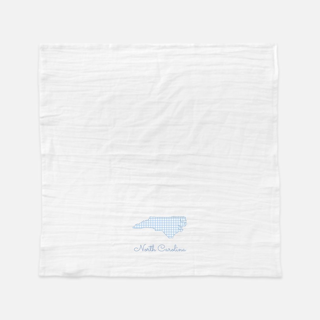 NORTH CAROLINA TEA TOWEL - BLUE